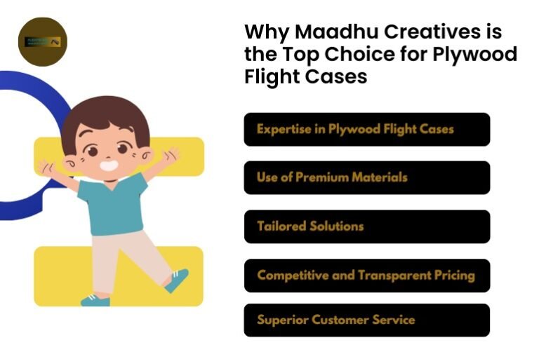 Why Maadhu Creatives is the Top Choice for Plywood Flight Cases