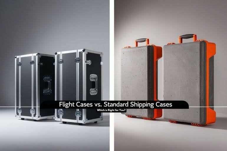 Flight Cases vs. Standard Shipping Cases