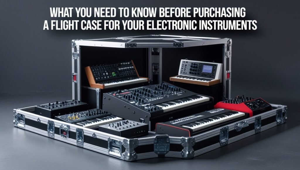 need to know before purchasing a flight case for electronic equipment