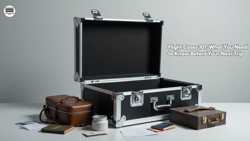 Strong flight case for travel protection