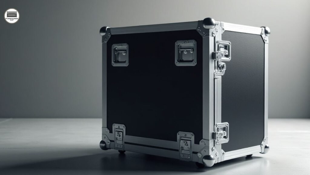 Flight cases protecting industrial equipment during transport